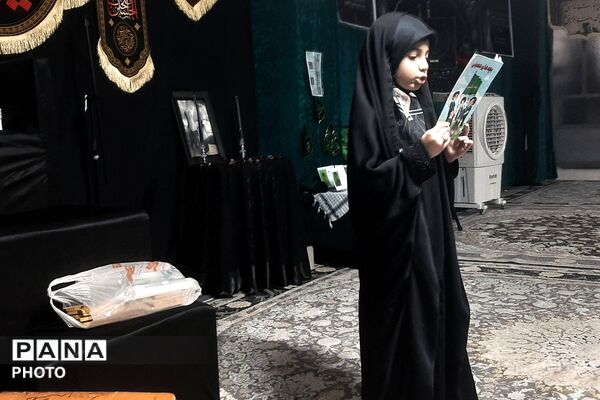 هیئت نوجوانان حسینی در حسینیه مسجد حضرت علی اکبر (ع) رباط کریم