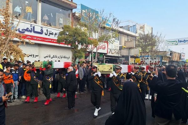 آیین استقبال و تشییع شهدای گمنام