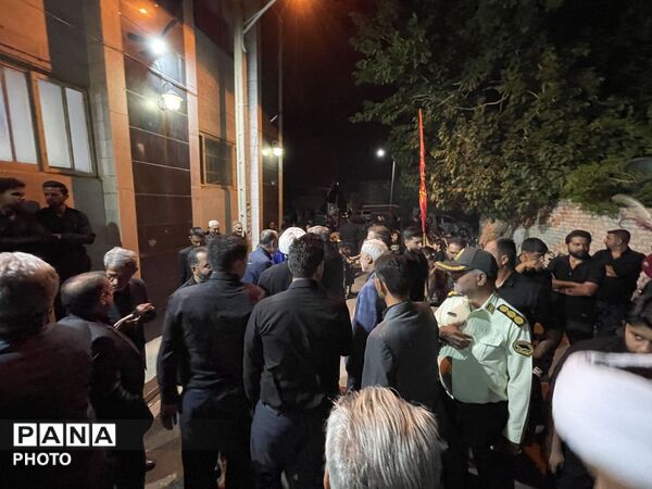 حضور مسئولین کاشمر در هیأت ابوالفضلی روستای قوژد