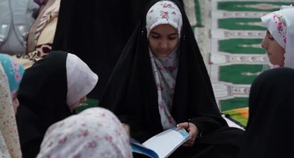 آیین معنوی اعتکاف در مسجد حضرت ابوالفضل (ع) خرم آباد