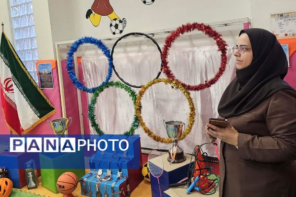 برگزاری المپیاد ورزشی در دبستان شاهد ام‌البنین (س) ناحیه دو شهرری 