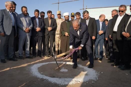عملیات اجرایی ساخت مدرسه ۱۲ کلاسه با معماری ایرانی ـ اسلامی