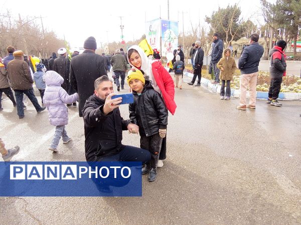 راهپیمایی باشکوه ۲۲ بهمن ماه شهرستان بجنورد 