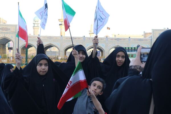 راهپیمایی گرامیداشت روز عفاف و حجاب در مشهد