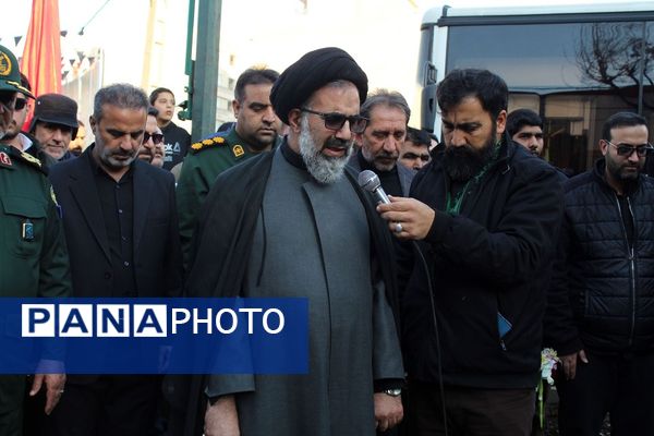 مراسم تشییع پیکر پاک شهدای‌ گمنام در فردیس 