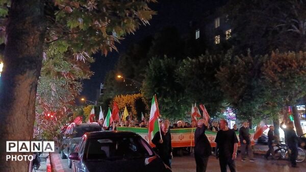 حضور باشکوه مردم کرج در صد و نوزدهمین شب از عزاداری‌های حسینی