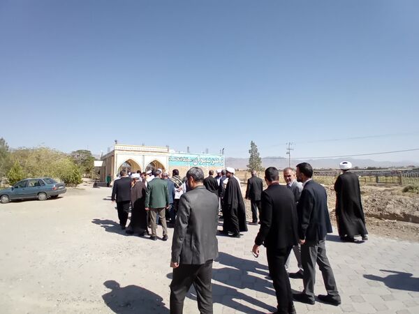 بازدید معاون فرهنگی اداره‌کل اوقاف و امورخیریه خراسان رضوی از آستان مقدس امامزاده سیدمحمد(ع) کاشمر