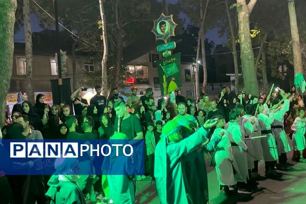 حرکت نمادین کاروان اسرای کربلا در دماوند