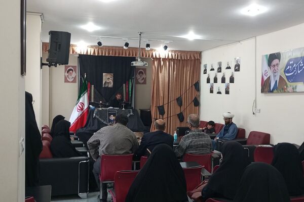 مراسم عزاداری شهادت شهدای خدمت در آموزش و پرورش رودهن 