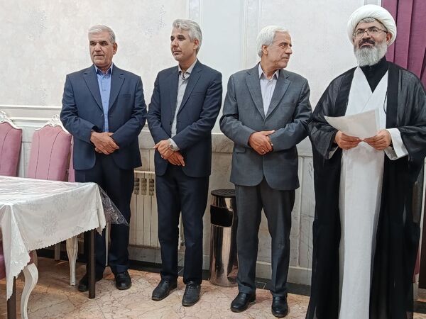 مراسم تجلیل از عوامل هیئت فرهنگیان و دانش آموزی شهرستان کاشمر 
