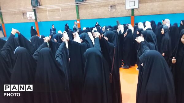 هم‌صدا تا مرقد امام؛ آخرین تمرین دختران منطقه ۱۰ در قاب پانا