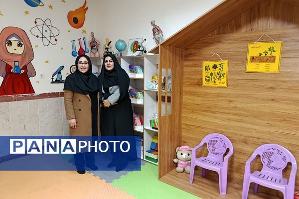 افتتاح اتاق پژوهش در دبستان نیلوفر رفیعی ناحیه دو شهرری 