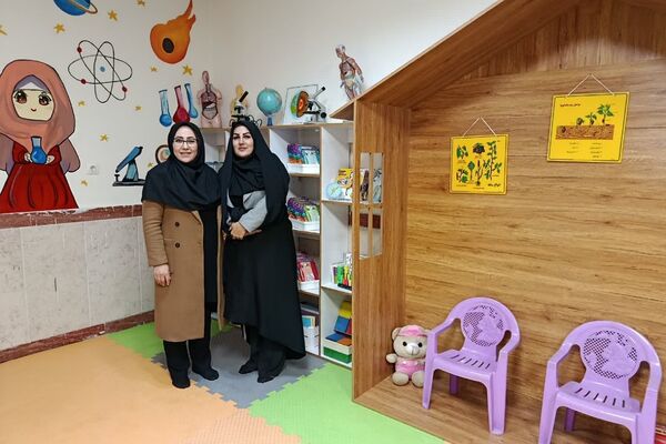 افتتاح اتاق پژوهش در دبستان نیلوفر رفیعی ناحیه دو شهرری 