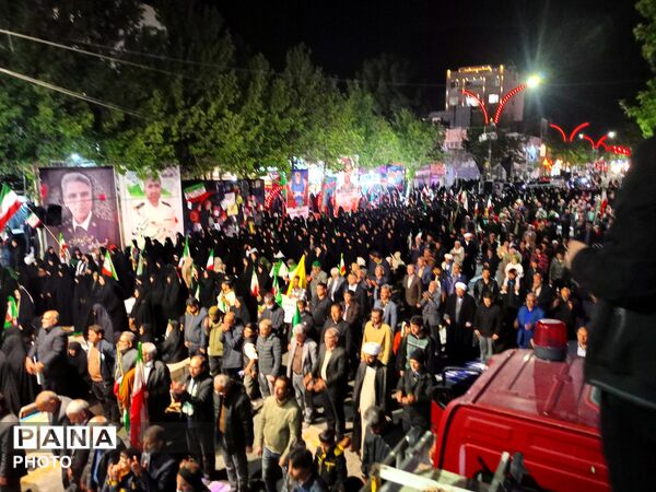نماز استغاثه در قراره شبانه کاشمری ها
