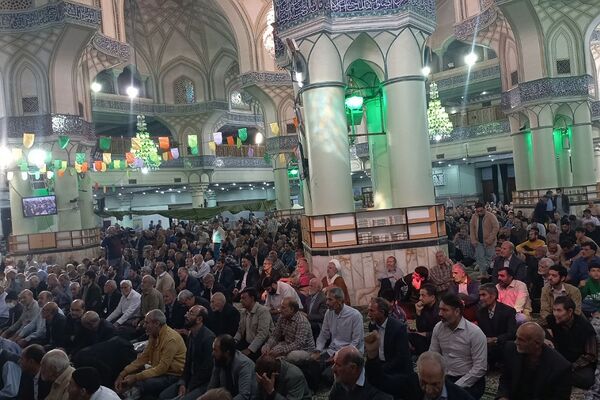 برپایی نماز جمعه در مصلی حرم حضرت عبدالعظیم حسنی(ع) 