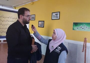 افتتاح مدرسه رویش به همت سازمان دانش‌آموزی استان فارس