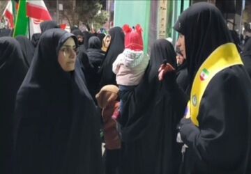 تجمع حماسی بیعت مردم شهرستان سرخس با رهبری