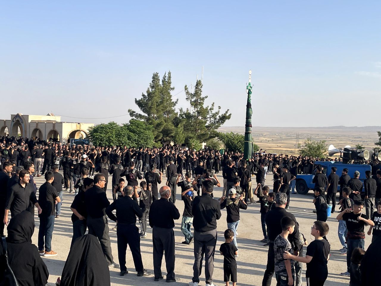 مراسم سوگواری عاشورا در روستای سلیمانی