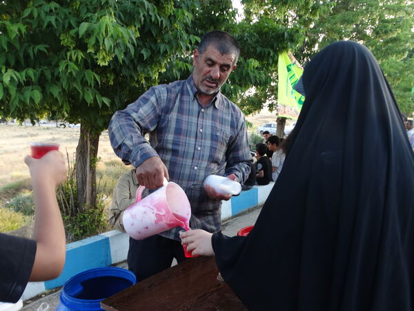 بازسازی صحنه عیدغدیر در شهر گهرو