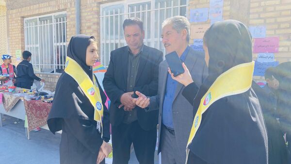 کلنگ‌زنی نمازخانه در مدرسه برکت علیاشهر 