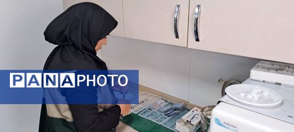 خدمات درمانی رایگان مردم کوهسار توسط گروه جهادی شهدای مدافع سلامت استان البرز 