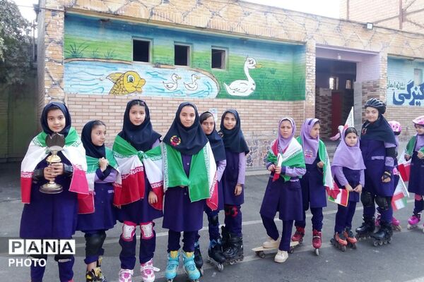 افتتاحیه المپیاد ورزشی درون مدرسه‌ای در بهارستان دو