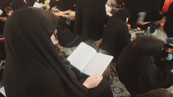 مراسم احیاء سومین شب قدر در حرم حضرت معصومه(س)