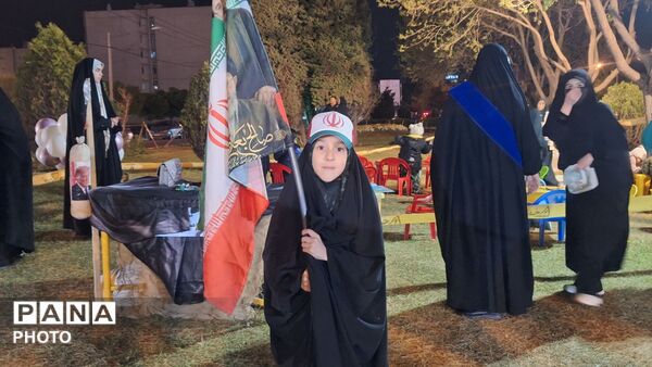حماسه حضور شهروندان مشهدی کف خیابان های مشهد