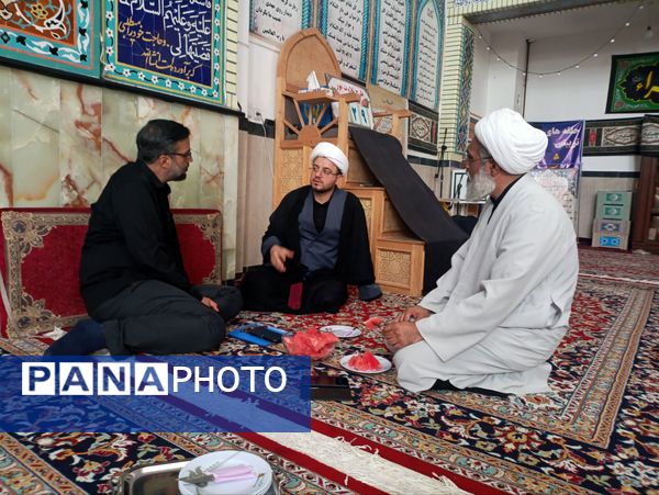 بازدید مسئول طرح ملی حبیب از مساجد فعال 