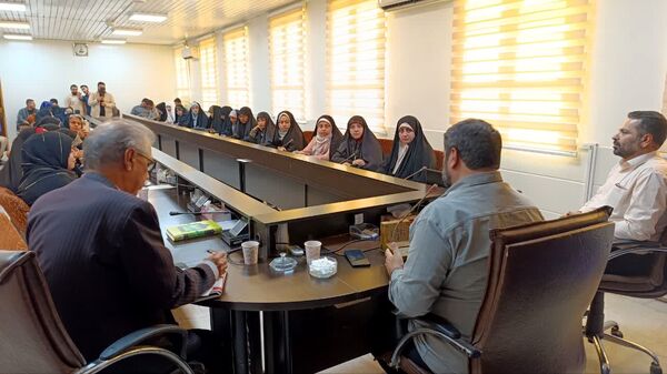 نشست خبری منصور امینی مسئول سازمان سراج کشور با جمعی از خبرنگاران