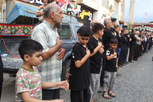 اجتماع عزاداران ملت امام حسین (ع) در گلوگاه 