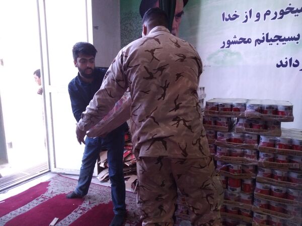 رزمایش کمک مومنانه در شهر یزد 