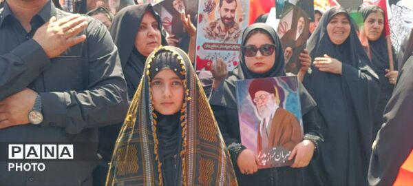 گچساران در سوگ؛ تشییع نمادین رهبر شهید از مصلی امام خمینی(ره) تا میدان امام