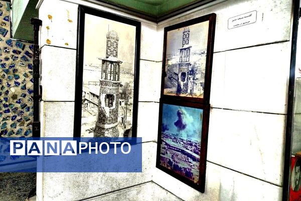 بازدید کاروان راهیان نور از موزه جنگ خرمشهر