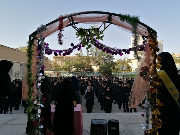 زنگ مهر، آغاز بهار تعلیم و تربیت در دبیرستان شهید هاشمی نژاد نیشابور