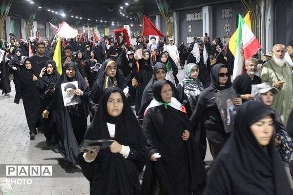 مشهد در سوگ؛ بدرقه باشکوه رهبر شهید انقلاب در جوار بارگاه رضوی/۲
