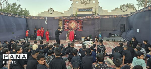 تعزیه خوانان کوچک غیرتی بزرگ نسل آینده ساز در کانون لقمان کاشمر