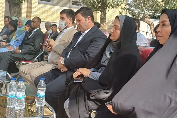 آیین افتتاحیه مدرسه 6 کلاسه روستای حسین آباد دفتری شهرستان ورامین