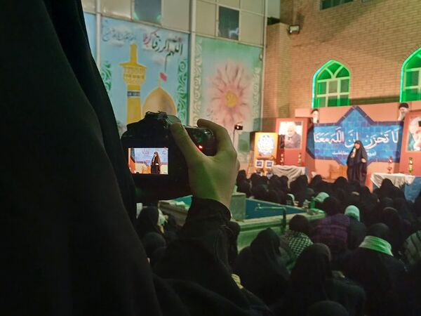 مراسم معنوی اعتکاف در مجموعه رستگاران شهرستان برخوار  