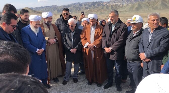  آئین کلنگ زنی و احداث مدرسه شش کلاسه