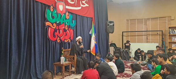  هیات هفتگی دانش‌آموزی انصار المهدی در نیشابور 