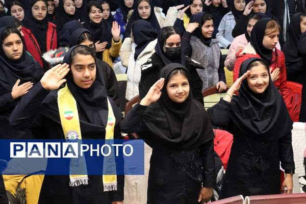 سومین روز اردوی تمشک سازمان دانش‌آموزی آذربایجان‌شرقی