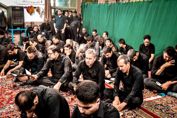 مراسم سوگواری شهادت امام رضا (ع) در شهر رباط‌سنگ 