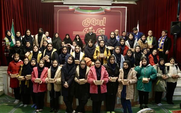 سومین روز اردوی تمشک سازمان دانش‌آموزی آذربایجان‌شرقی