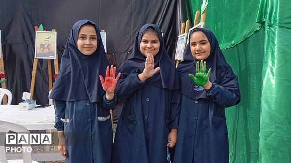 گرامیداشت شهدای مدرسه میناب در گرگان