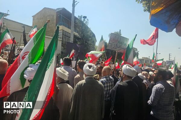راهپیمایی جان‌فدایان ایران در شیراز - 2