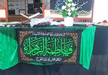 ویژه‌برنامه شهادت حضرت فاطمه(س) در دبیرستان ستارپناه