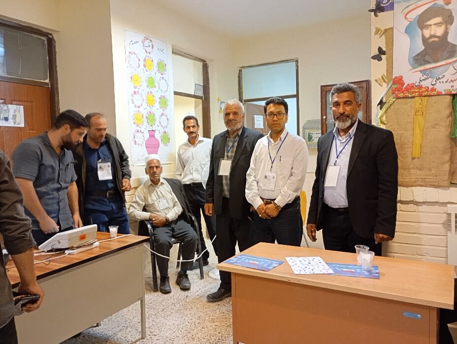 حضور مردم ولایتمدار روستای گزکوه در انتخابات
