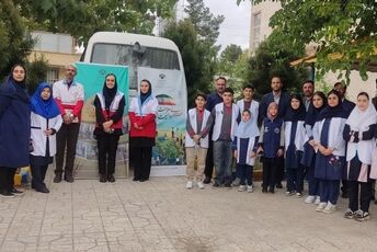 گردهمایی آموزشی با حضور کارشناسان بهداشت و هلال‌احمر