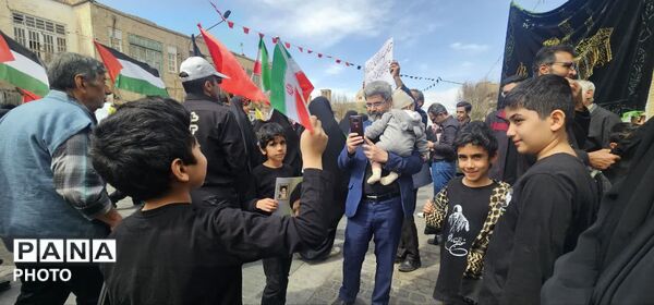 از دل کویر تا قدس، فریاد آزادی طنین‌انداز شد